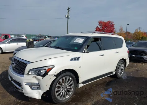 2016 Infiniti Qx80 z USA, uszkodzony, nr VIN JN8AZ2NC0G9401454